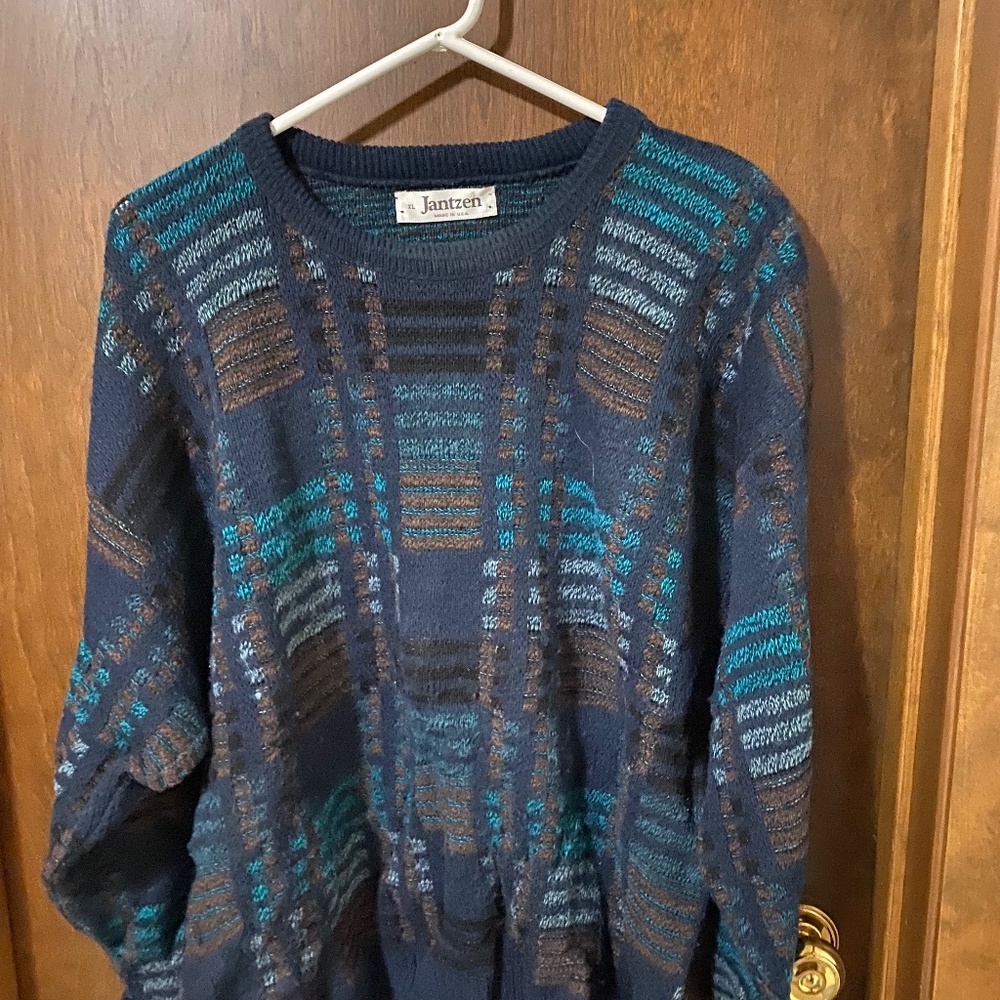 Jantzen Mens crew neck sweater XL